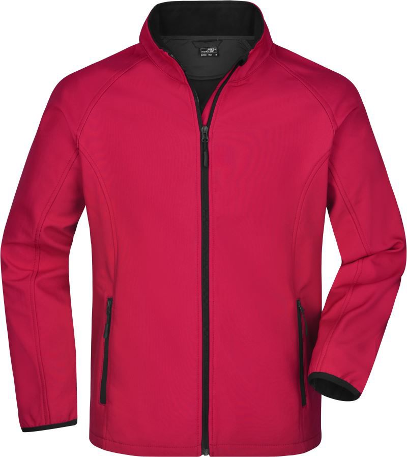 JN 1130 | Herren 2-Lagen Promo Softshell Jacke (black)