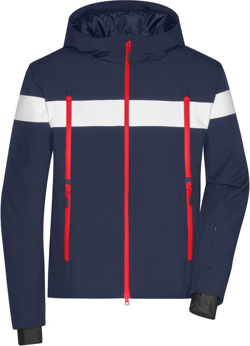 JN 1174 | Herren Wintersport Jacke (white)