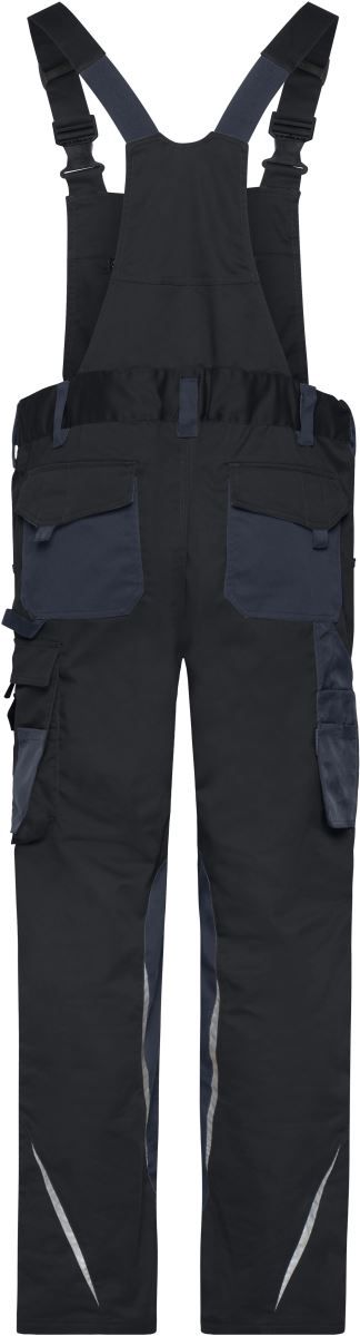 JN 1833 (94-110) | Workwear Latzhose - Strong (carbon)