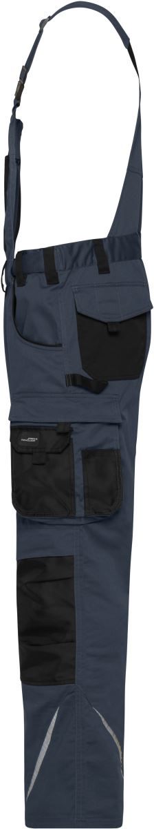 JN 1833 (94-110) | Workwear Latzhose - Strong (black)