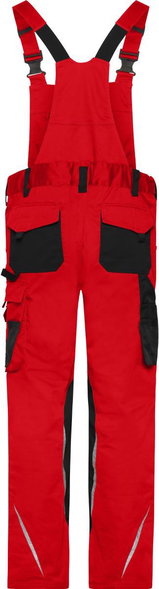 JN 1833 (94-110) | Workwear Latzhose - Strong (black)