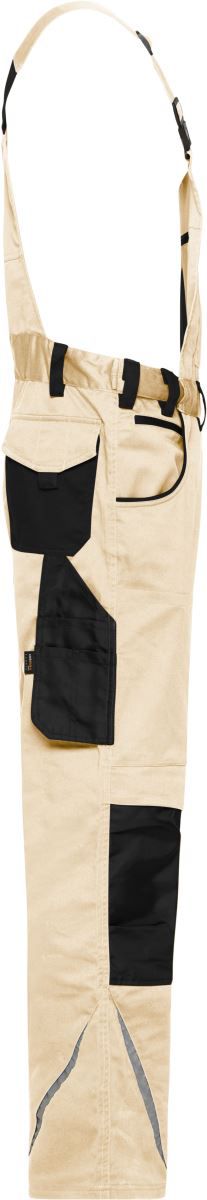 JN 1833 (94-110) | Workwear Latzhose - Strong (black)