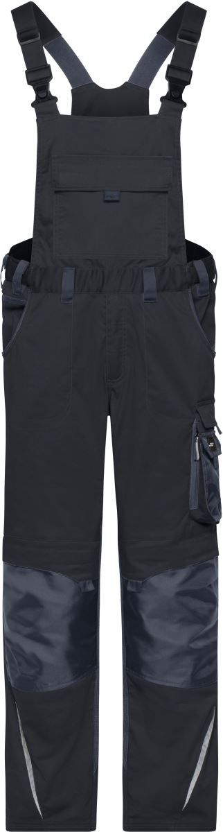 JN 1833 (42-60) | Workwear Latzhose - Strong (carbon)