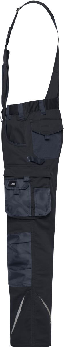 JN 1833 (42-60) | Workwear Latzhose - Strong (carbon)