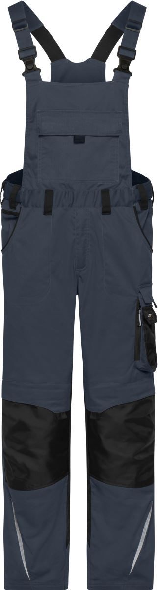 JN 1833 (42-60) | Workwear Latzhose - Strong (black)