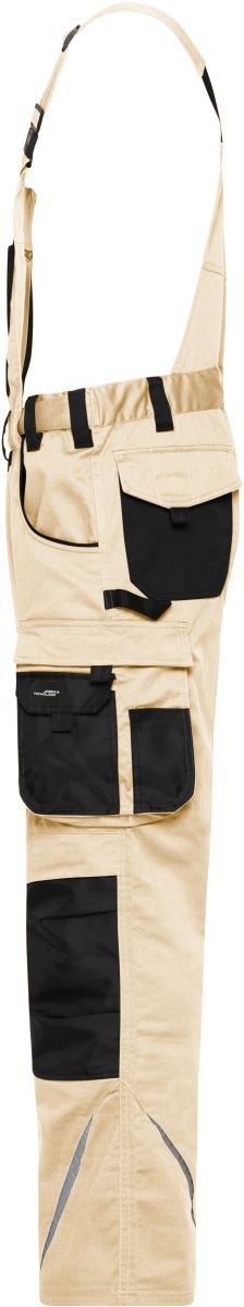 JN 1833 (25-28) | Workwear Latzhose - Strong (black)