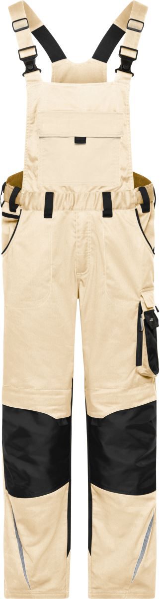 JN 1833 (62-68) | Workwear Latzhose - Strong (black)