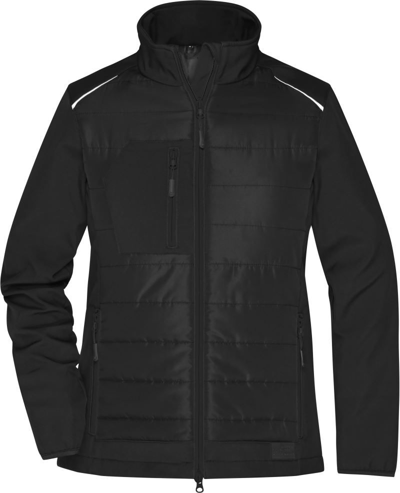 JN 1819 | Damen Hybrid Jacke (black)
