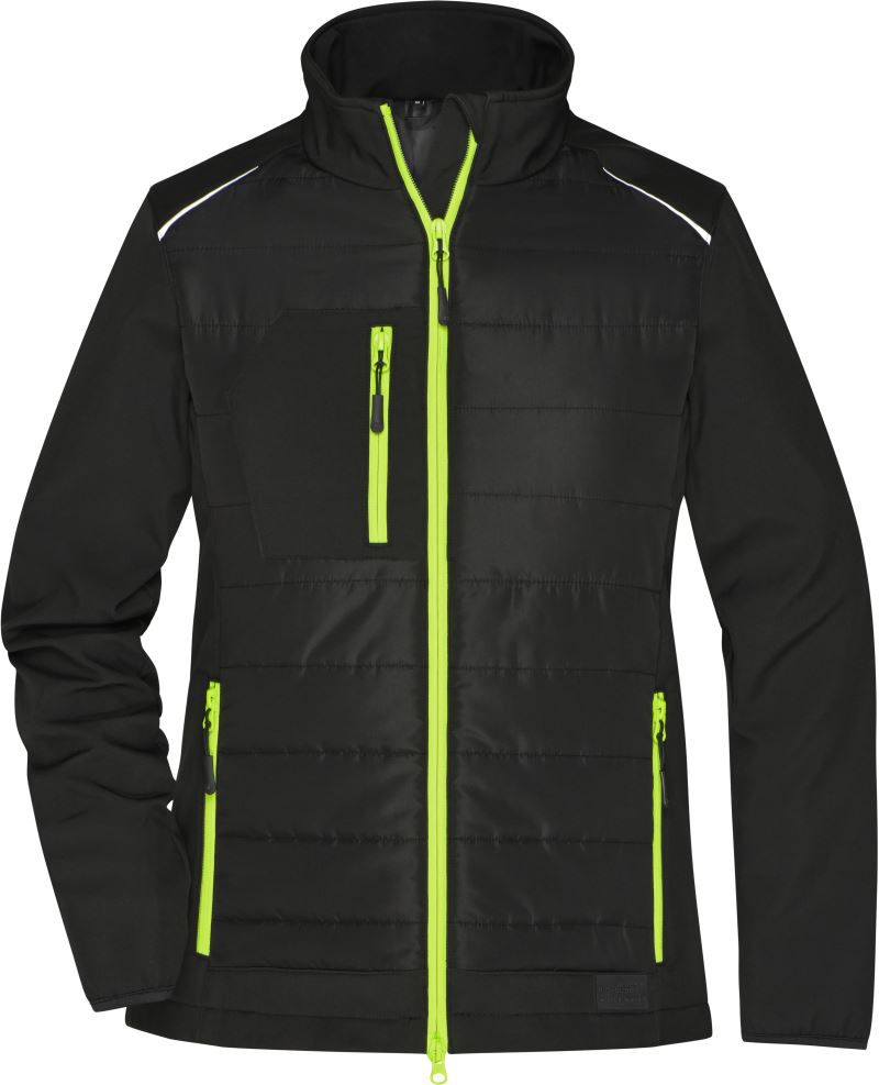 JN 1819 | Damen Hybrid Jacke (neon-yellow)