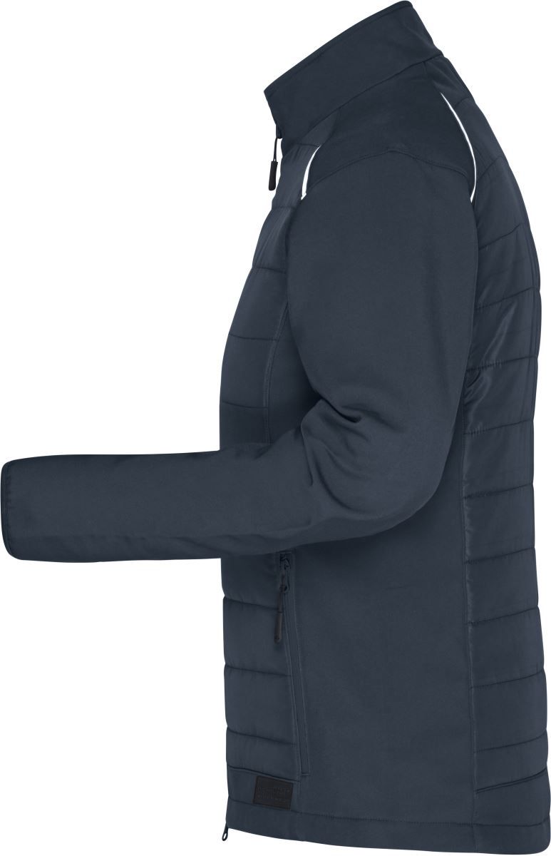 JN 1819 | Damen Hybrid Jacke (carbon)