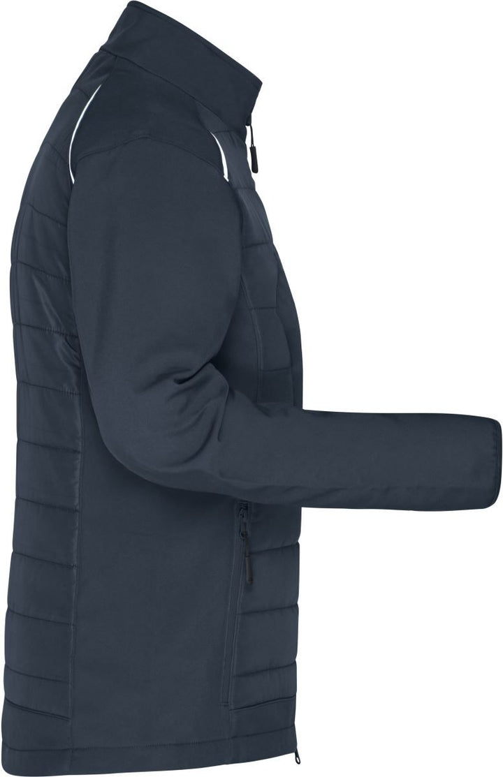 JN 1819 | Damen Hybrid Jacke (carbon)