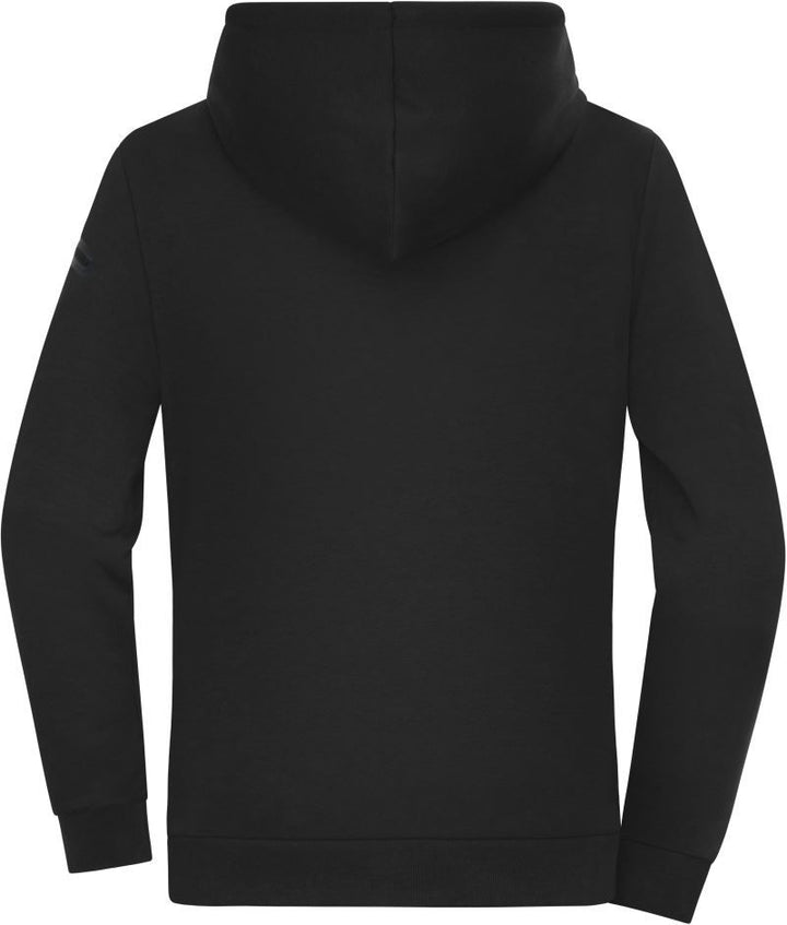8045 | Damen Interlock Kapuzen Sweater (black)
