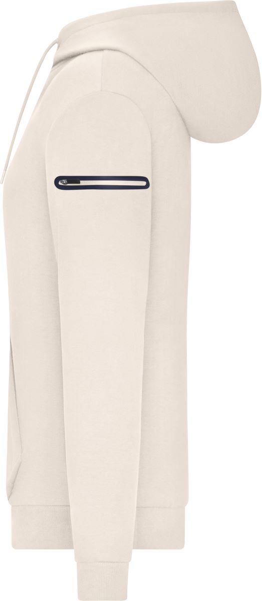 8045 | Damen Interlock Kapuzen Sweater (sandstone)