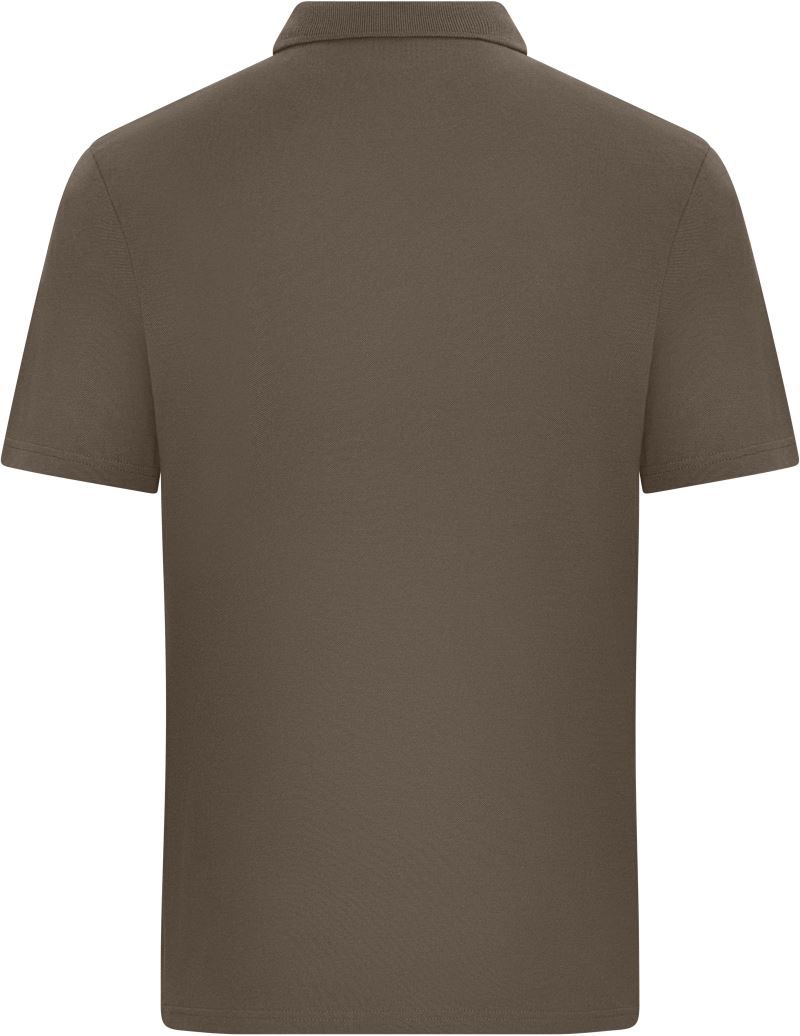 8050 | Bio Polo "Colour-Block" (sandstone)