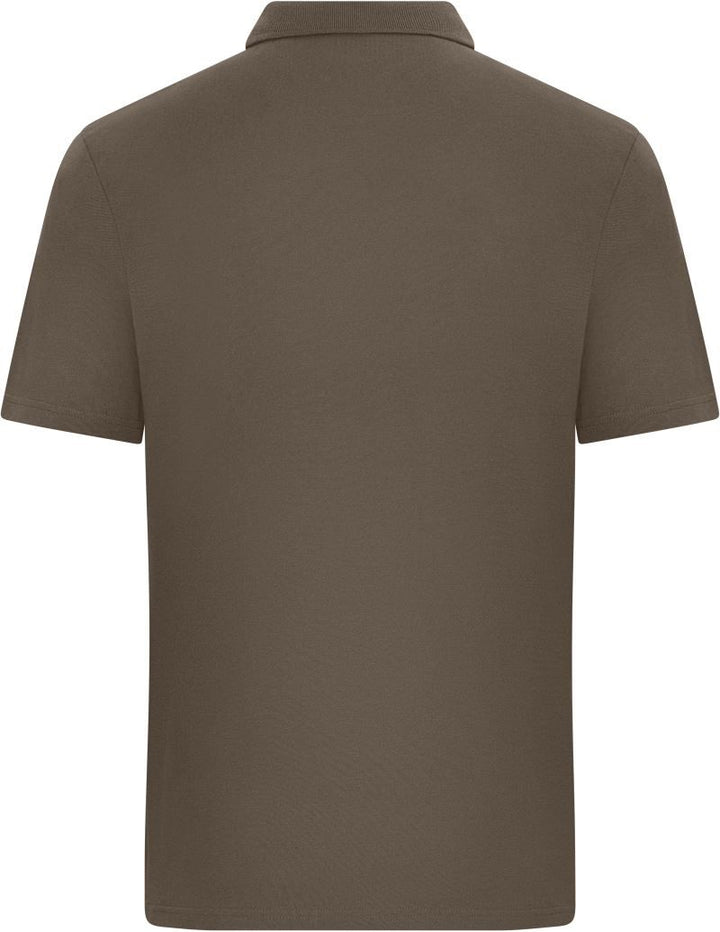 8050 | Bio Polo "Colour-Block" (sandstone)