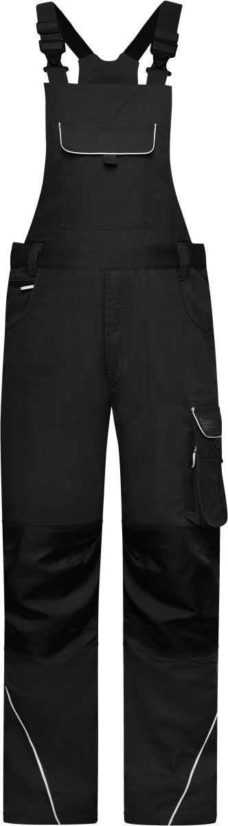 JN 879 (62) | Workwear Latzhose - Solid (black)
