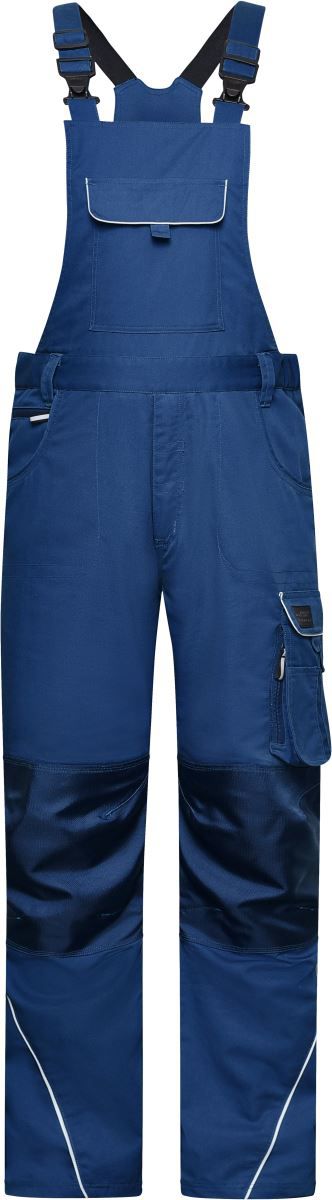 JN 879 (62) | Workwear Latzhose - Solid (dark royal)