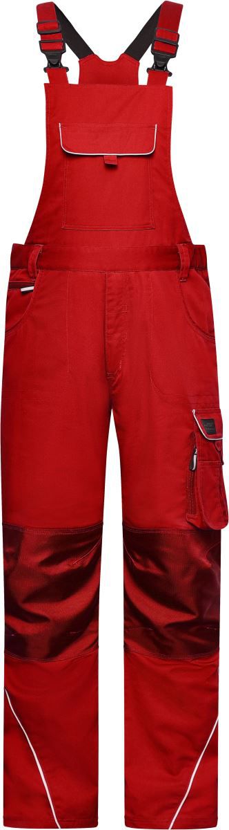 JN 879 (62) | Workwear Latzhose - Solid (red)