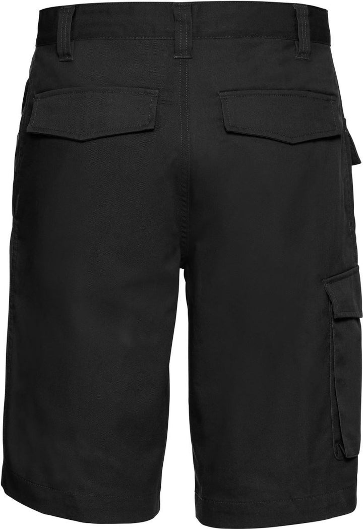 002M | Workwear Twill Shorts (black)