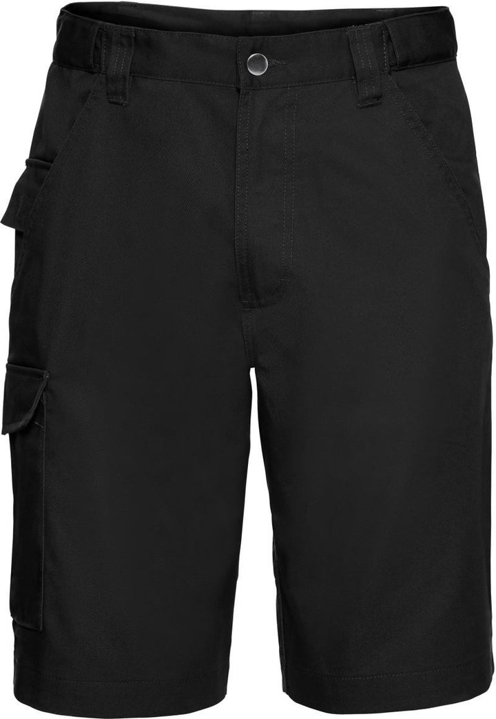 002M | Workwear Twill Shorts (black)