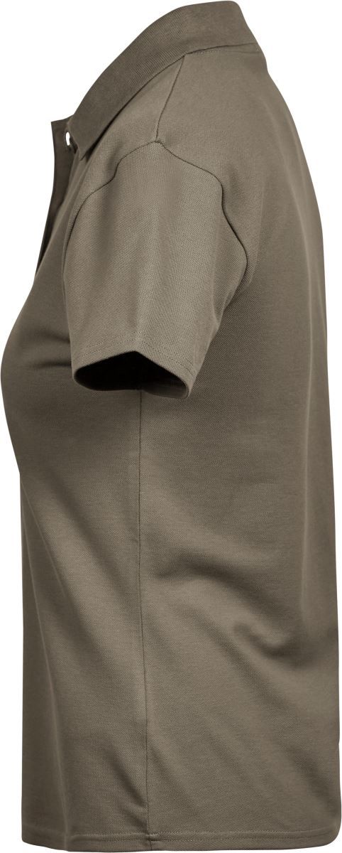 TJ 145 | Schweres Damen Luxus Stretch Piqué Polo (clay)