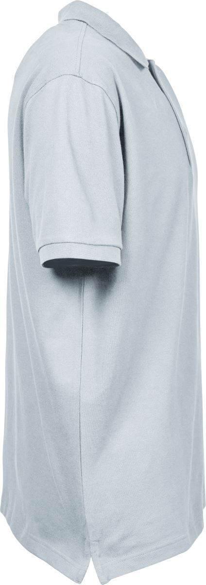 TJ 1405 | Schweres Herren Luxus Stretch Piqué Polo (ice blue)