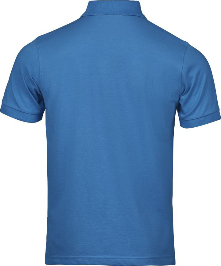 TJ 1405 | Schweres Herren Luxus Stretch Piqué Polo (ocean blue)