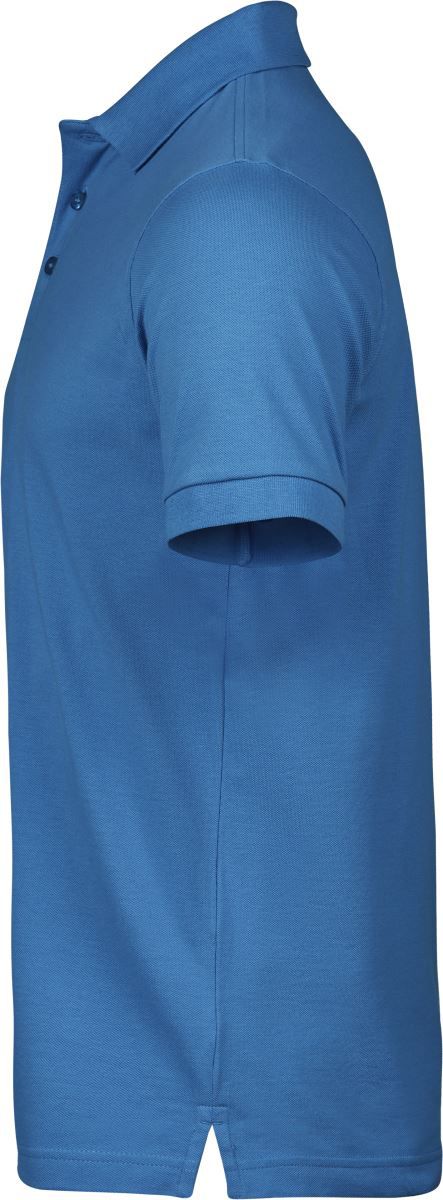 TJ 1405 | Schweres Herren Luxus Stretch Piqué Polo (ocean blue)