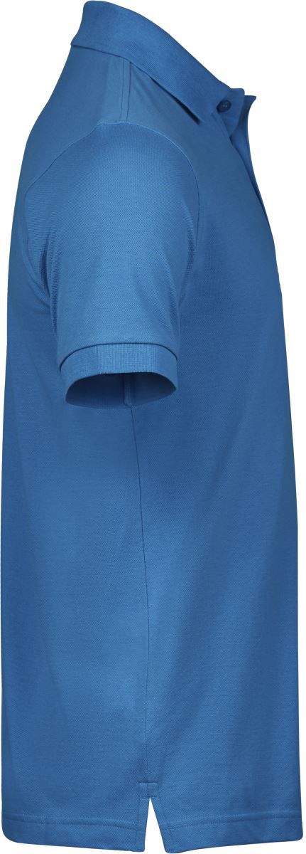 TJ 1405 | Schweres Herren Luxus Stretch Piqué Polo (ocean blue)