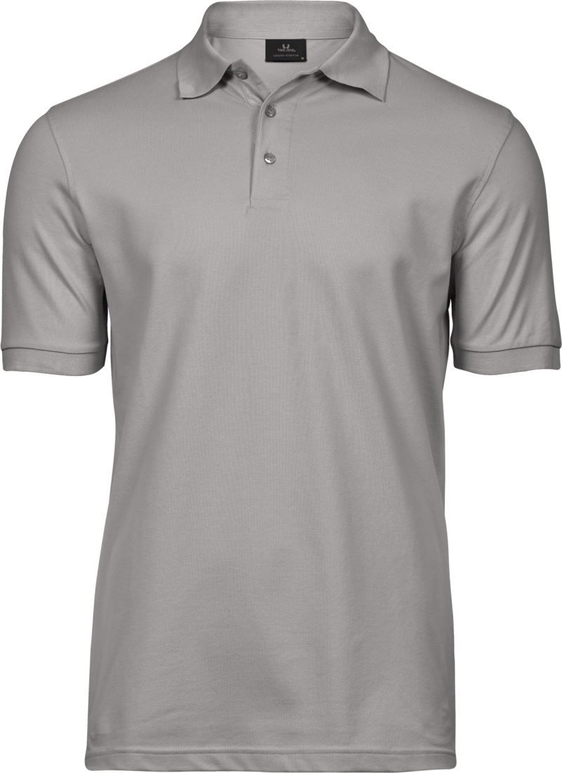 TJ 1405 | Schweres Herren Luxus Stretch Piqué Polo (stone)