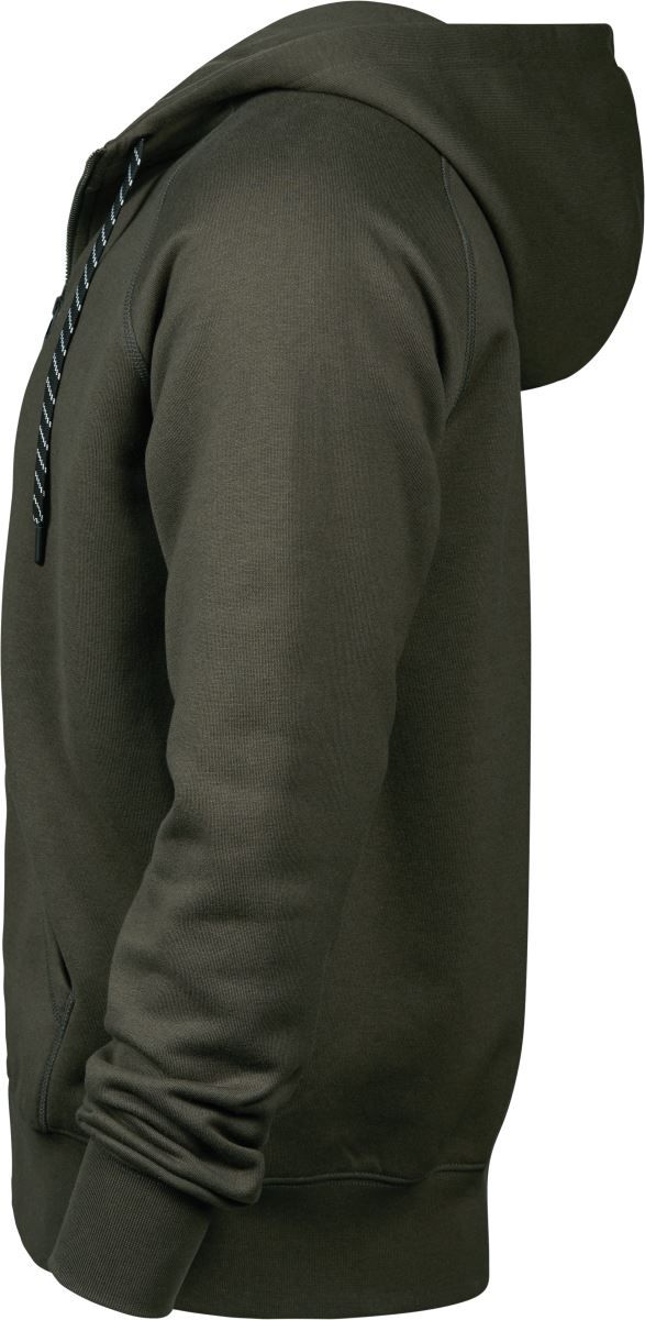 TJ 5435 | Herren Kapuzen Sweatjacke (deep green)