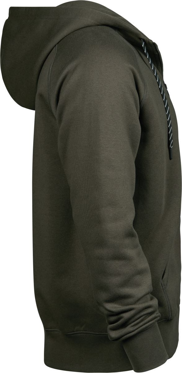 TJ 5435 | Herren Kapuzen Sweatjacke (deep green)