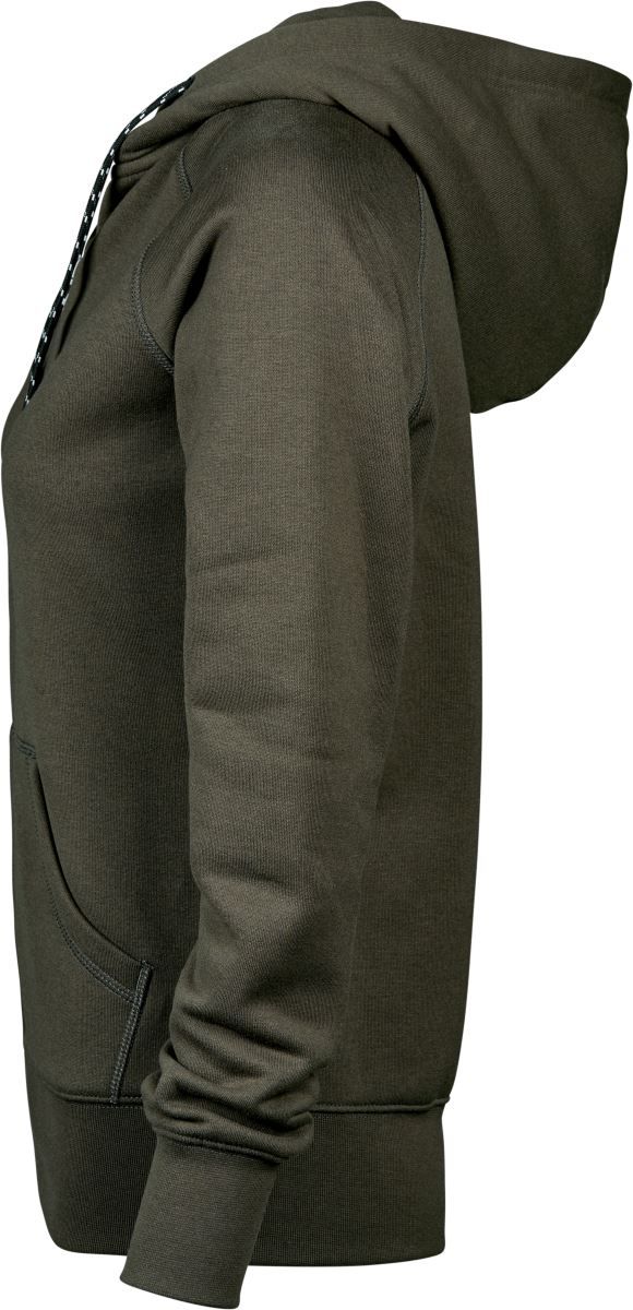 TJ 5436 | Damen Kapuzen Sweatjacke (deep green)