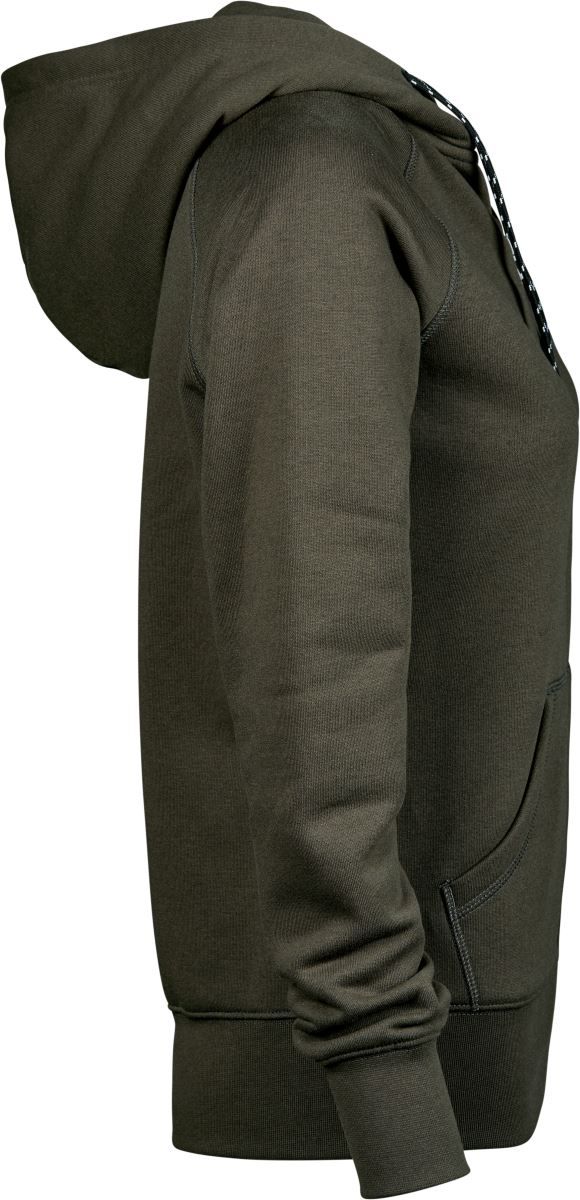 TJ 5436 | Damen Kapuzen Sweatjacke (deep green)