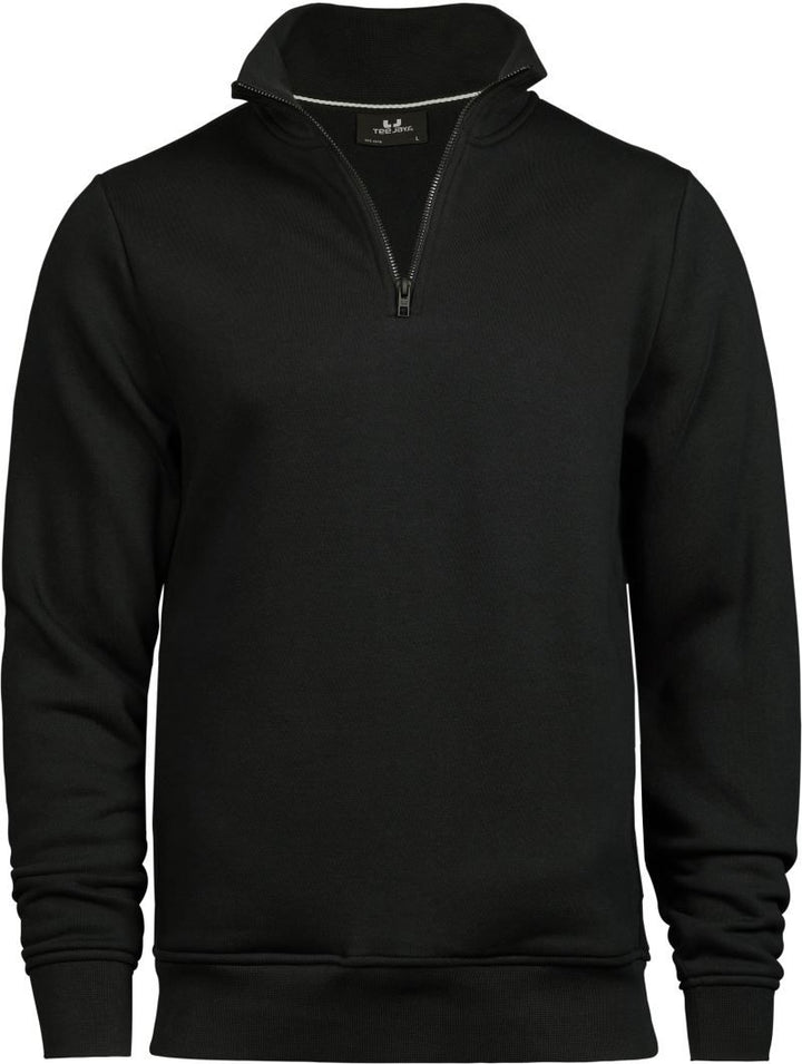 TJ 5438 | Sweater mit 1/4 Zip (black)