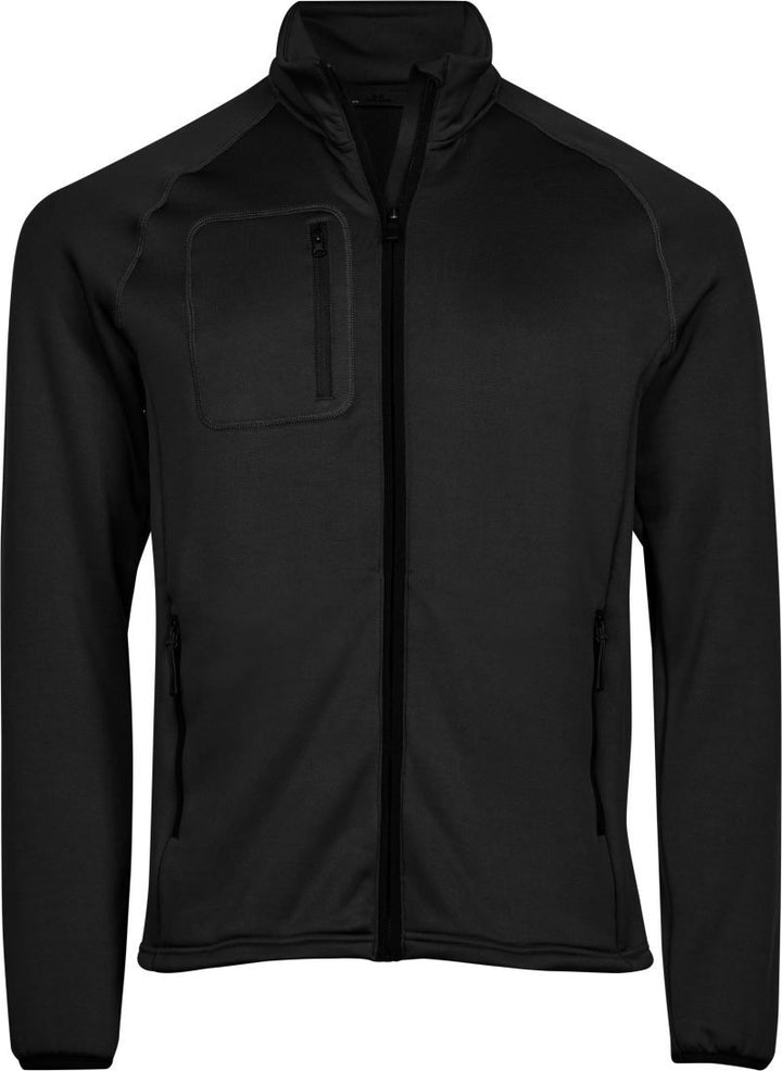 TJ 9100 | Herren Stretch Fleece Jacke (black)