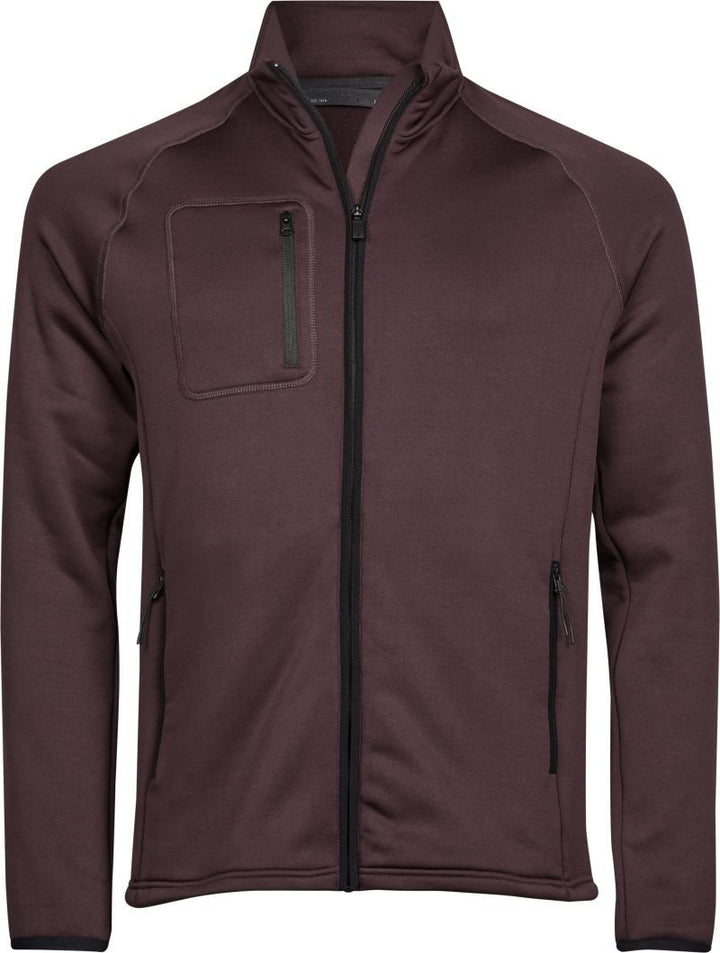 TJ 9100 | Herren Stretch Fleece Jacke (grape)