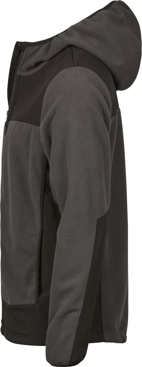TJ 9124 | Kapuzen Fleecejacke "Mountain" (black)