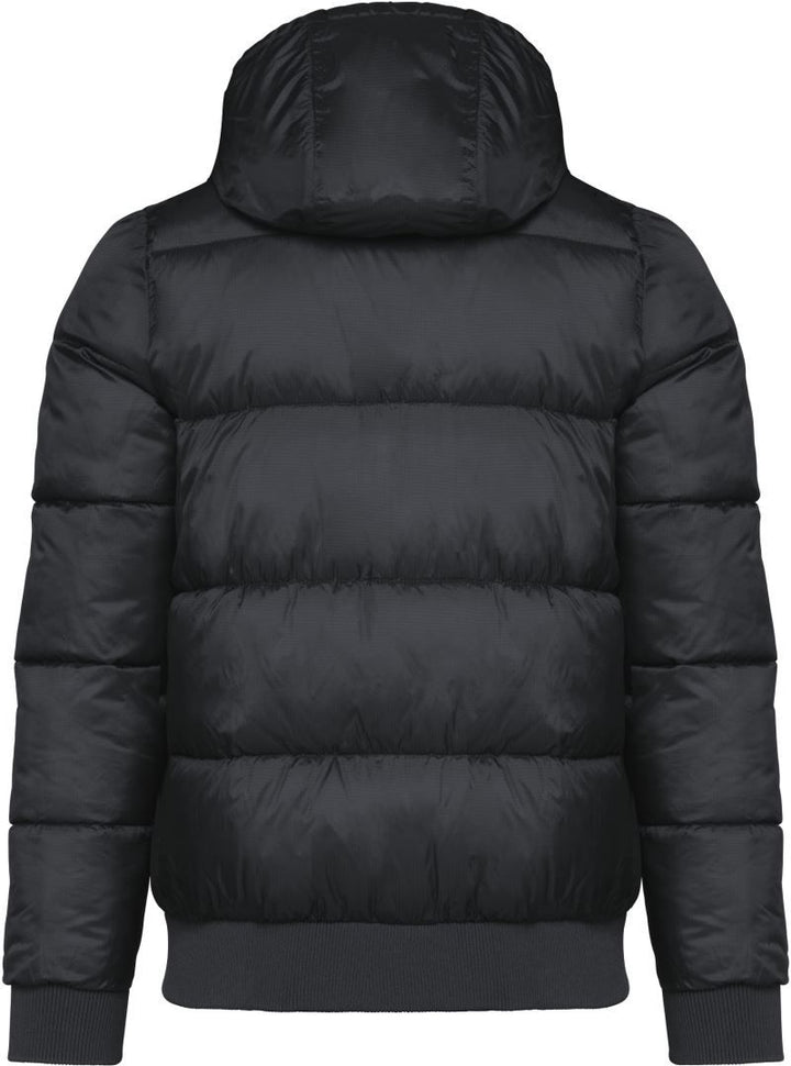 K 6166 | Ripstop Jacke mit Kapuze (black)