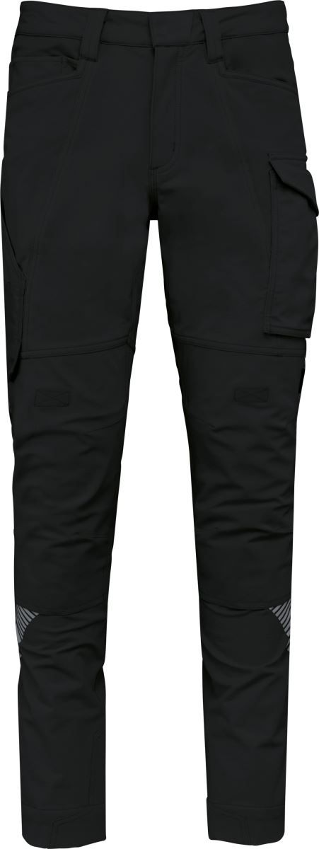 WK 746 (52-62) | Unisex Stretch Workwear Hose (black)