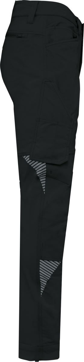 WK 746 (52-62) | Unisex Stretch Workwear Hose (black)