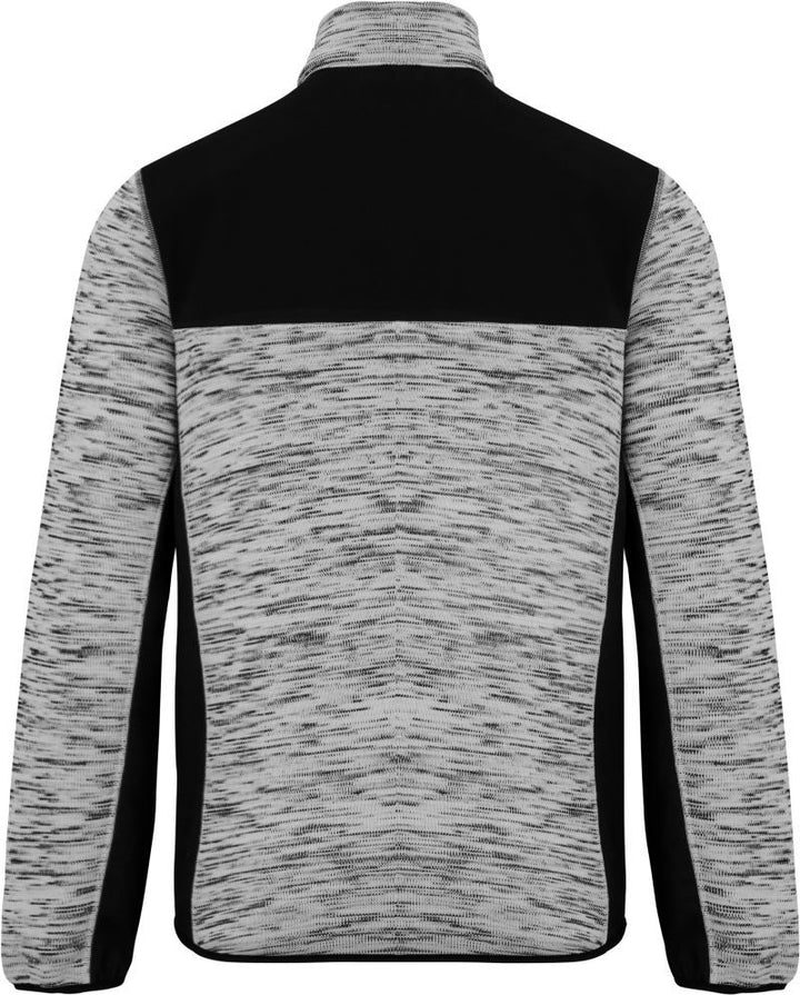 WK 9108 | Herren Workwear Strickfleece Jacke (black)