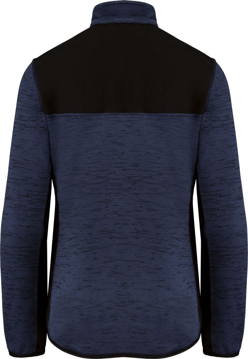WK 9109 | Damen Workwear Strickfleece Jacke (black)