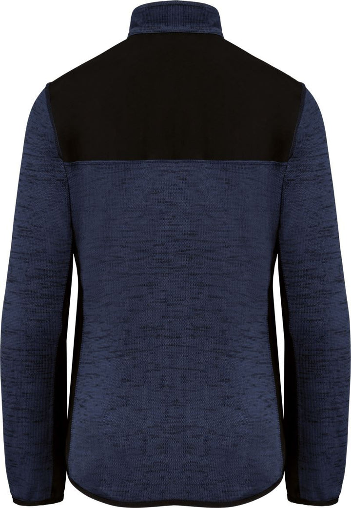 WK 9109 | Damen Workwear Strickfleece Jacke (black)