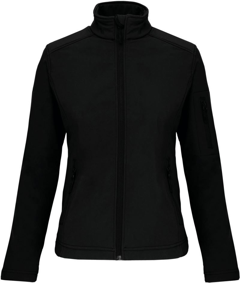 K 400 | Damen 3-Lagen Softshell Jacke (black)