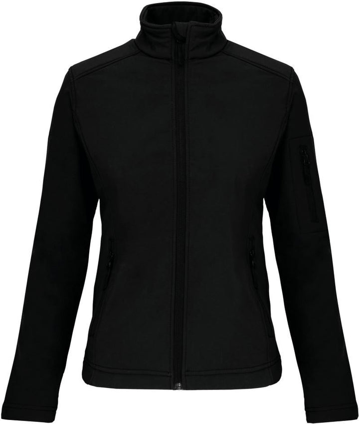 K 400 | Damen 3-Lagen Softshell Jacke (black)