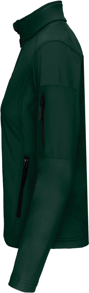 K 400 | Damen 3-Lagen Softshell Jacke (bottle green)