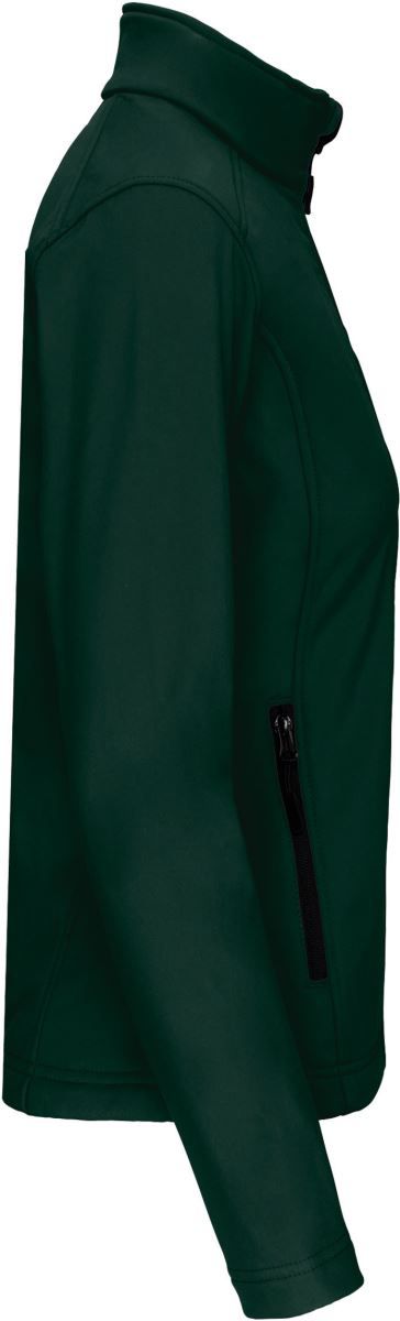 K 400 | Damen 3-Lagen Softshell Jacke (bottle green)