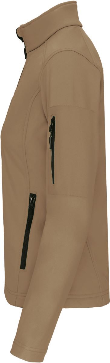 K 400 | Damen 3-Lagen Softshell Jacke (camel)
