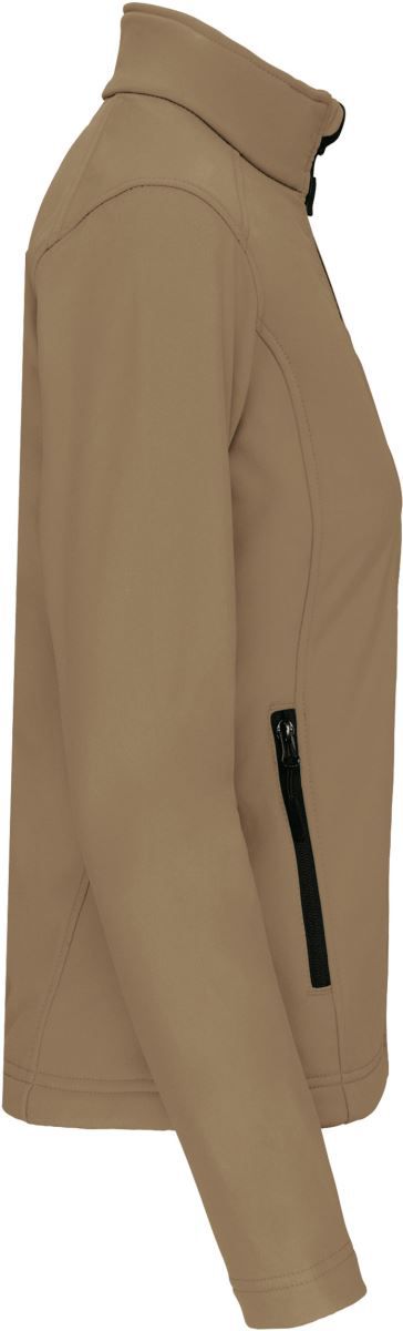 K 400 | Damen 3-Lagen Softshell Jacke (camel)